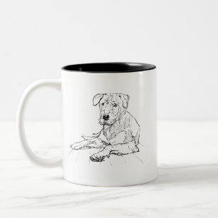 Rottweiler Mok - Minimalistische koffiemok