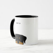 Rottweiler-Mokken Mok (Voorkant links)