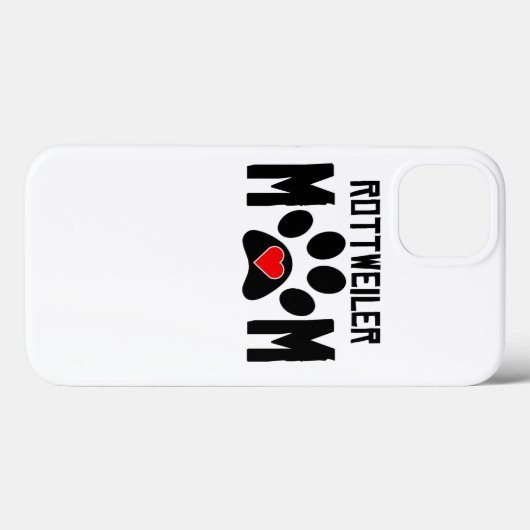 Rottweiler Mom Case-Mate iPhone Case (Achterkant (horizontaal))