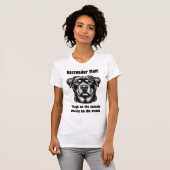 Rottweiler Mom- Rotti T-shirt (Voorkant volledig)