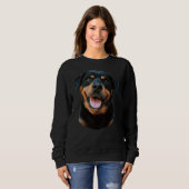 Rottweiler Mooi Hondenras Trui (Voorkant volledig)