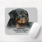 Rottweiler Mousepad Muismat (Met muis)