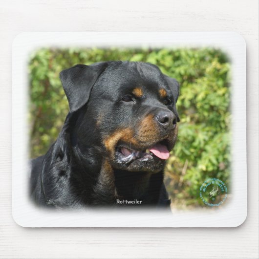 Rottweiler Muismat (Voorkant)