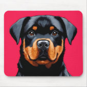Rottweiler Muismat (Voorkant)