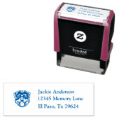 ROTTWEILER | Naam en retouradres Zelfinktende Stempel (In situ)