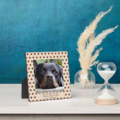 Rottweiler Naam foto Pet Memorial Keepomwille toev Fotoplaat (Insitu)
