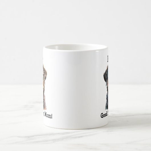 Rottweiler Naam hond toevoegen, foto wijzigen Koffiemok (Center)