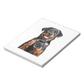 Rottweiler notitieblok (Linkerzijde)