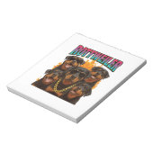 Rottweiler notitieblok (Linkerzijde)