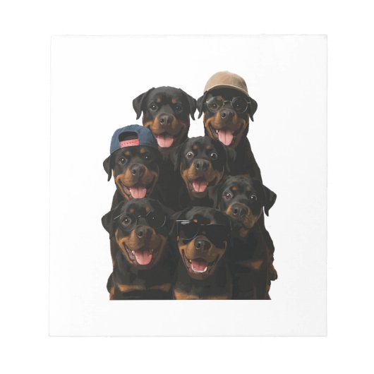 Rottweiler Notitieblok (Voorkant)