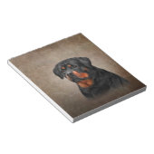 Rottweiler Notitieblok (Schuin)