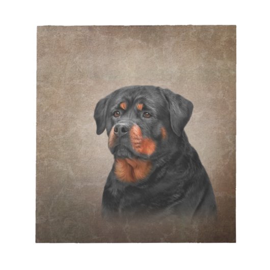 Rottweiler Notitieblok (Voorkant)