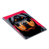 Rottweiler Notitieboek (Rechterzijde)