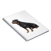 Rottweiler Notitieboek (Rechterzijde)