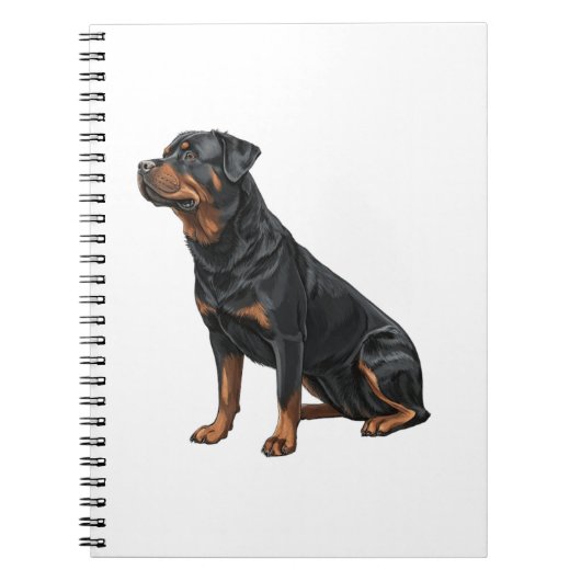 Rottweiler Notitieboek (Voorkant)