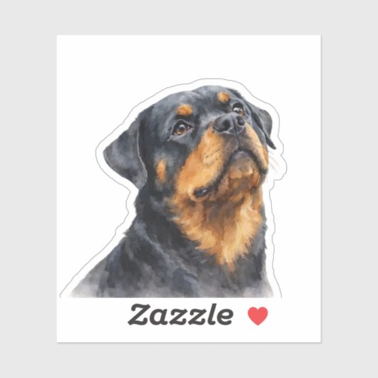 Rottweiler of Rotti Sticker (Vel)