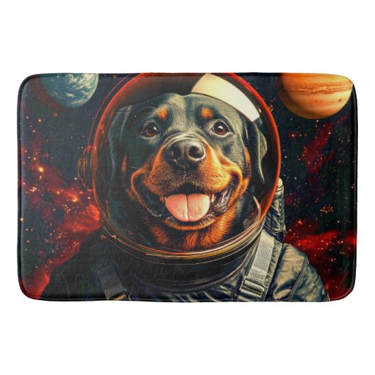 Rottweiler Ontdekt Badmat (Voorkant)