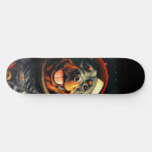Rottweiler Ontdekt Persoonlijk Skateboard (Horizontaal)