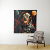 Rottweiler Ontdekt Wandkleed (In situ)