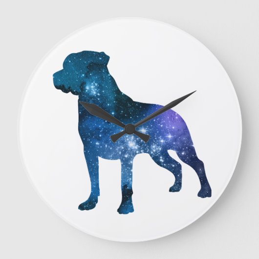 Rottweiler ook bekend als Rottie Grote Klok (Voorkant)