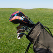 Rottweiler op een buitenaardse wereld golfheadcover (Insitu)