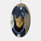 Rottweiler Ornament (Rechts)