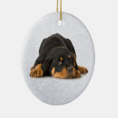 Rottweiler-Ornament Keramisch Ornament (Rechts)