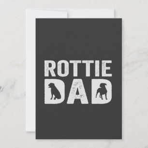 Rottweiler Pa Funny Vaderdag Rottie Hondencadeau Kaart