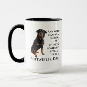 Rottweiler Pap Mok (Links)