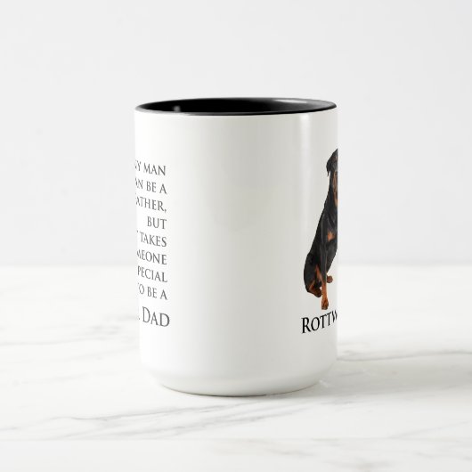 Rottweiler Pap Mok (Midden)