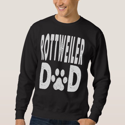 Rottweiler Papa Hond Eigenaar Trui (Voorkant)