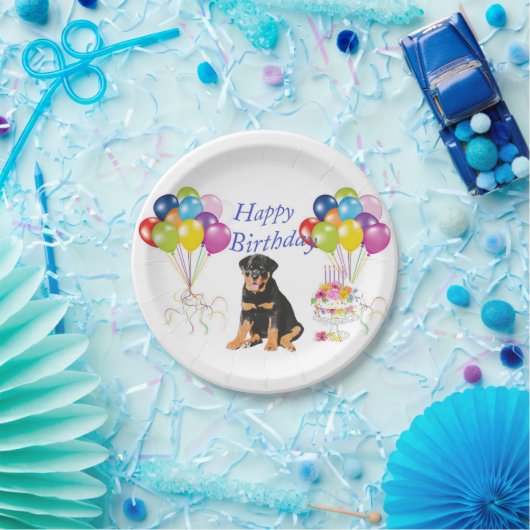 Rottweiler Papieren Bordje (Feest)