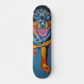 rottweiler persoonlijk skateboard (Voorkant)
