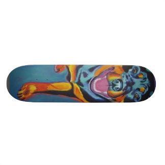 rottweiler persoonlijk skateboard