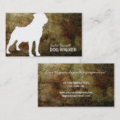 Rottweiler Pet gerealeerd Visitekaartje (Voorkant / Achterkant)