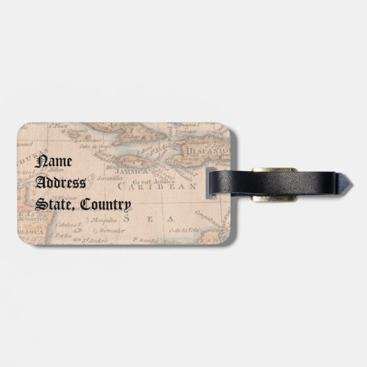 Rottweiler Pirate Bagagelabel (Achterkant horizontaal)