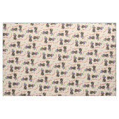 Rottweiler Pirate Fabric Stof (Fat Quarter)