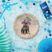 Rottweiler Pirate Papieren Bordje (Feest)