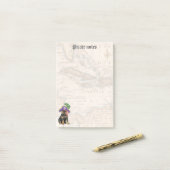 Rottweiler Pirate Post-it® Notes (Op bureau)