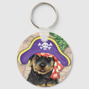 Rottweiler Pirate Sleutelhanger