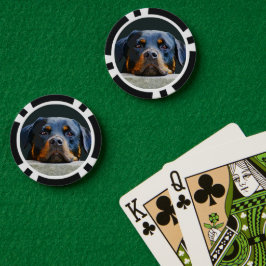 Rottweiler Poker Chips