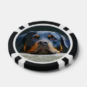 Rottweiler Poker Chips (Enkel)