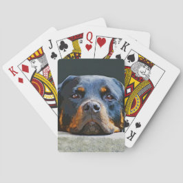 Rottweiler Pokerkaarten