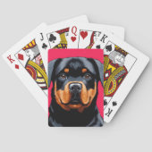 Rottweiler Pokerkaarten (Achterkant)