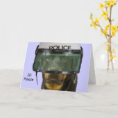 Rottweiler Politie Kaart door Focus for a Cause (Gele Bloem)