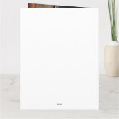 Rottweiler pompoenen Halloween eng Kaart (Achterkant)