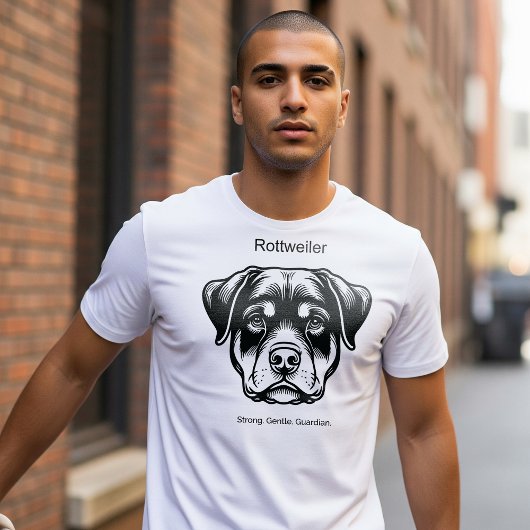 Rottweiler Portret T-shirt