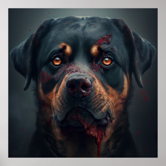 Rottweiler Poster (Voorkant)