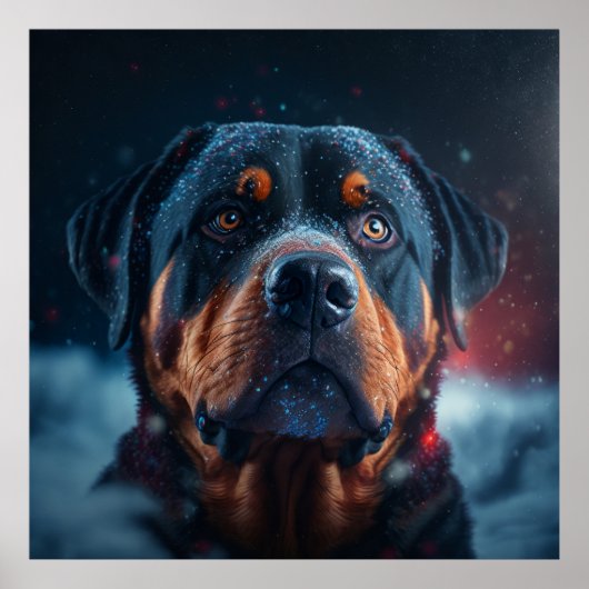 Rottweiler Poster (Voorkant)