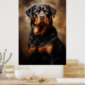 Rottweiler Poster (Keuken)